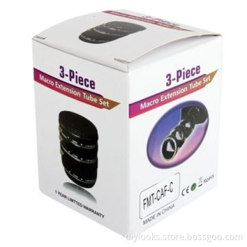 Wholesale Factory Professional Auto Macro Extension Tube Set for Canon DSLRNew
